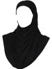 Maxi Jersey Hijab Black
