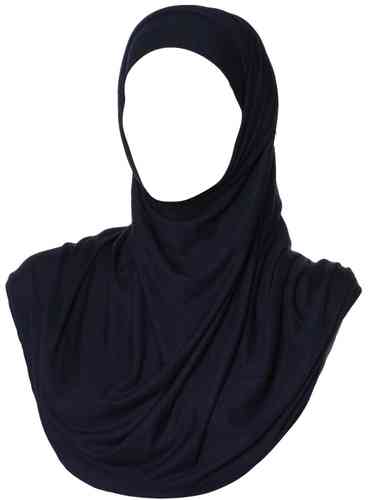 Maxi Jersey Hijab Midnight Blue