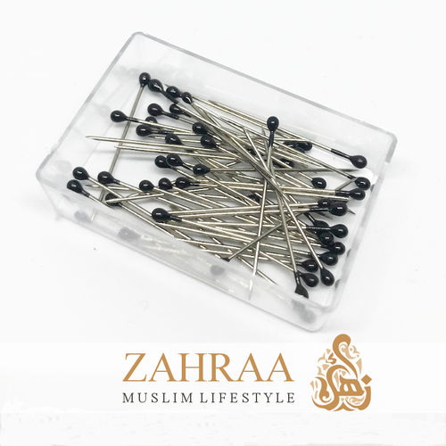 Pins Small 50 Pieces Black