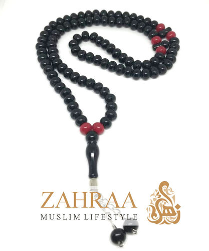 Prayer Beads 99 Perals Black/Red