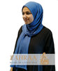 Schal Madina Silk Jeansblau