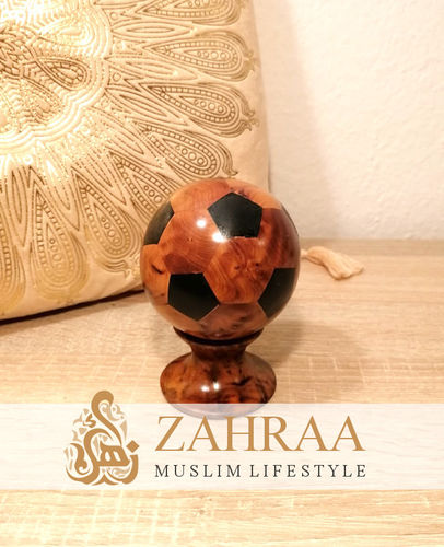 Arar Moroccan Wooden Rugby Ball 1