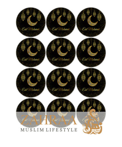 Eid Sticker 12 Stück (C)