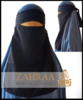 Niqab 1 Layer Madina Silk