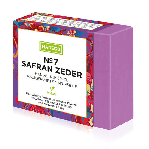 Nadeos Natural Soap Nr.7 Saffron Cedar