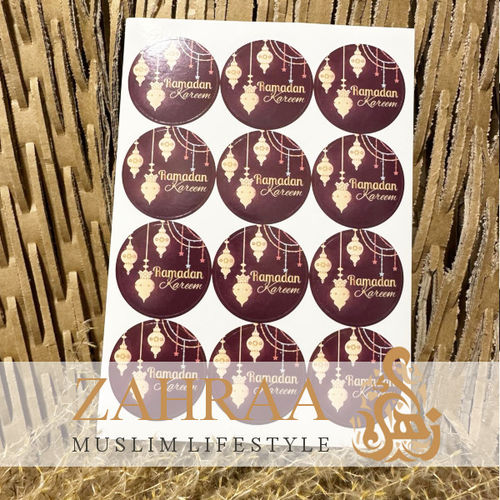 Ramadan Sticker 12 Stück (Y)