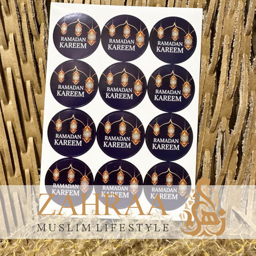 Ramadan Sticker 12 Stück (Z)