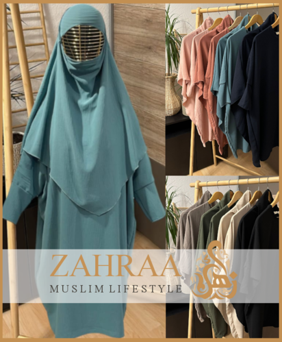 Girl Abaya Jazz Butterfly with Khimar