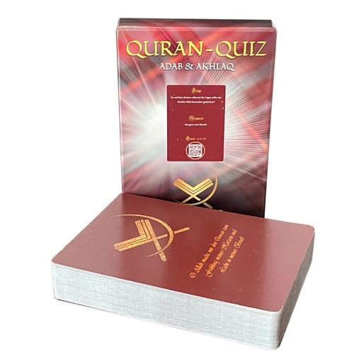 Qur'an Quizspiel (Thema: ADAB &amp; AKHLAQ)