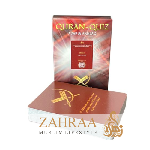 Qur'an Quizspiel (Thema: ADAB & AKHLAQ)