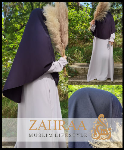 Khimar Zahraa jersey chin and forehead part