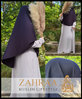 Khimar Zahraa jersey chin and forehead part