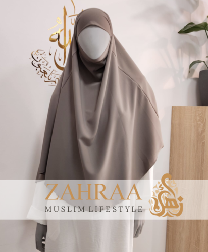 Mädchen Khimar Zahraa Jersey Kinn- und Stirnteil