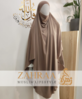 Firdaws Khimar mit Jersey Stirn- und Kopfteil