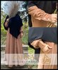 Abaya Djasia Madina Silk mit Zipp karamell ca. 153cm/Gr. L
