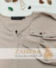 Abaya Djasia Madina Silk mit Zipp nude ca. 151cm/Gr. L