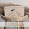 Holzpuzzle arabische Buchstaben mit Bildern