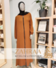 Abaya Djasia Jazz mit Zipp helles Terracotta ca. 146cm/Gr. M