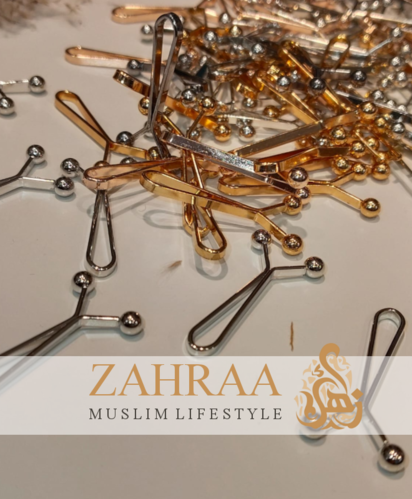 Hijab Clasp Basic 1 Piece Different Colors