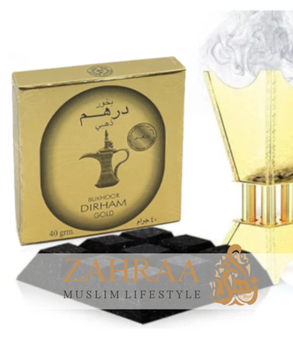 Bakhoor Dirham Gold 40g