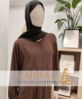 Abaya Djasia Fatima Dunkelbraun / Gr. L