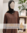 Abaya Djasia Fatima Dunkelbraun / Gr. L