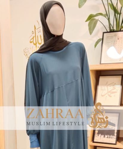 Abaya Djasia Fatima Petrol Size S