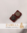 Singlemagnet Eckig Elegant Matt burgundy