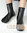 Kunstleder Socken OneSize