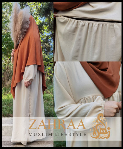 Abaya Jazz mit Stufe und Zipp