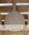 Wooden plate with handle Masjid Design