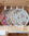 Holzteller Rund Mond & Stern Design