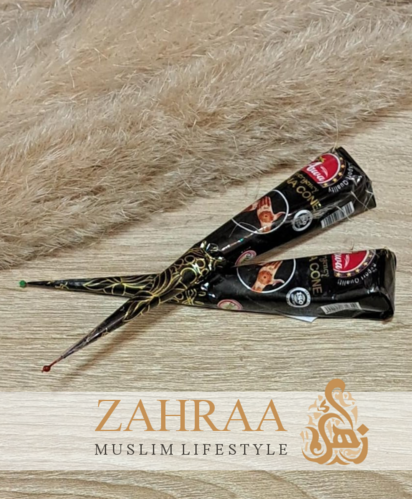 Henna Paste Arwa Cone 30g - schwarz