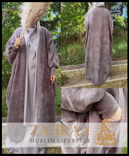 Maxi Farasha vest with pockets