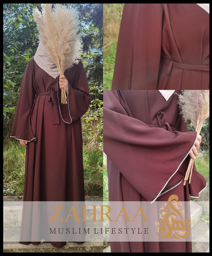 Abaya Noura mit Glitzersteinchen