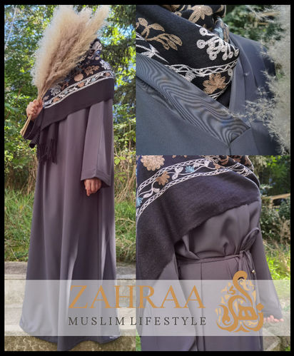 Abaya V-Ausschnitt