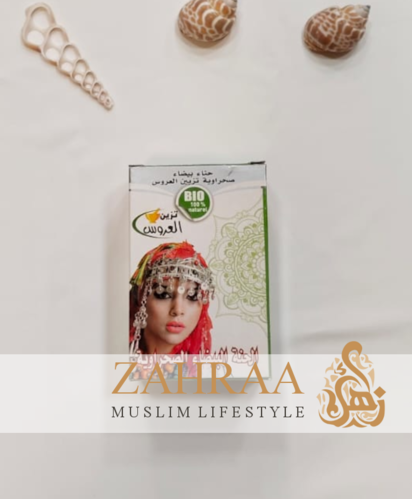 Henna white for skin