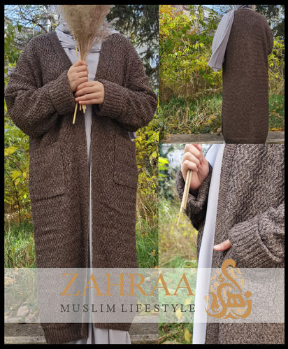 Strickweste Lamia mit Taschen